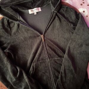 Black juicy couture track jacket